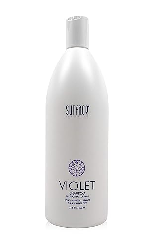 SURFACE Hair - Pure Blonde Violet Leave-In Toning Spray - Tones, Brightens & Protects Hair - 33.8 fl oz
