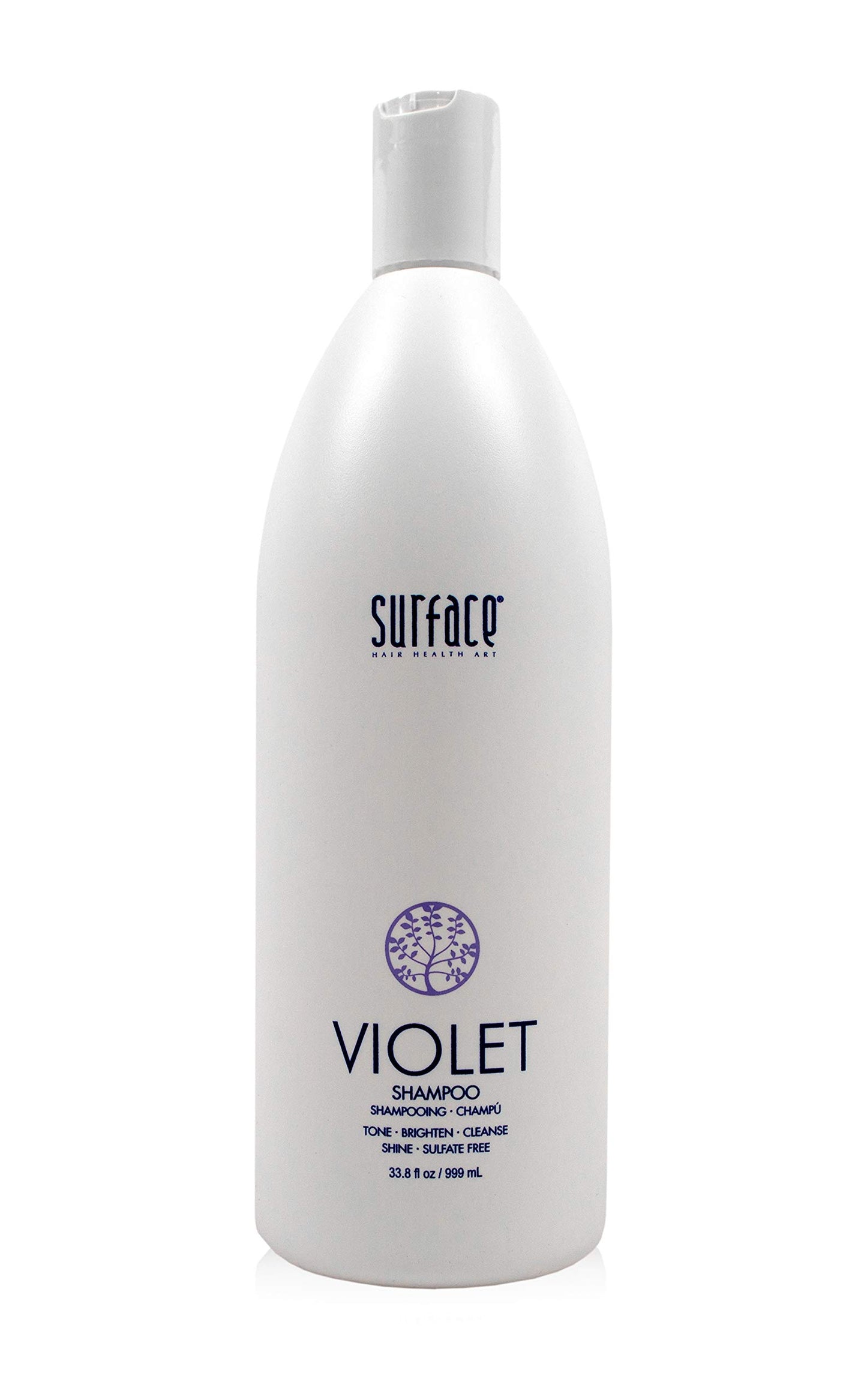 SURFACE Hair - Pure Blonde Violet Leave-In Toning Spray - Tones, Brightens & Protects Hair - 33.8 fl oz