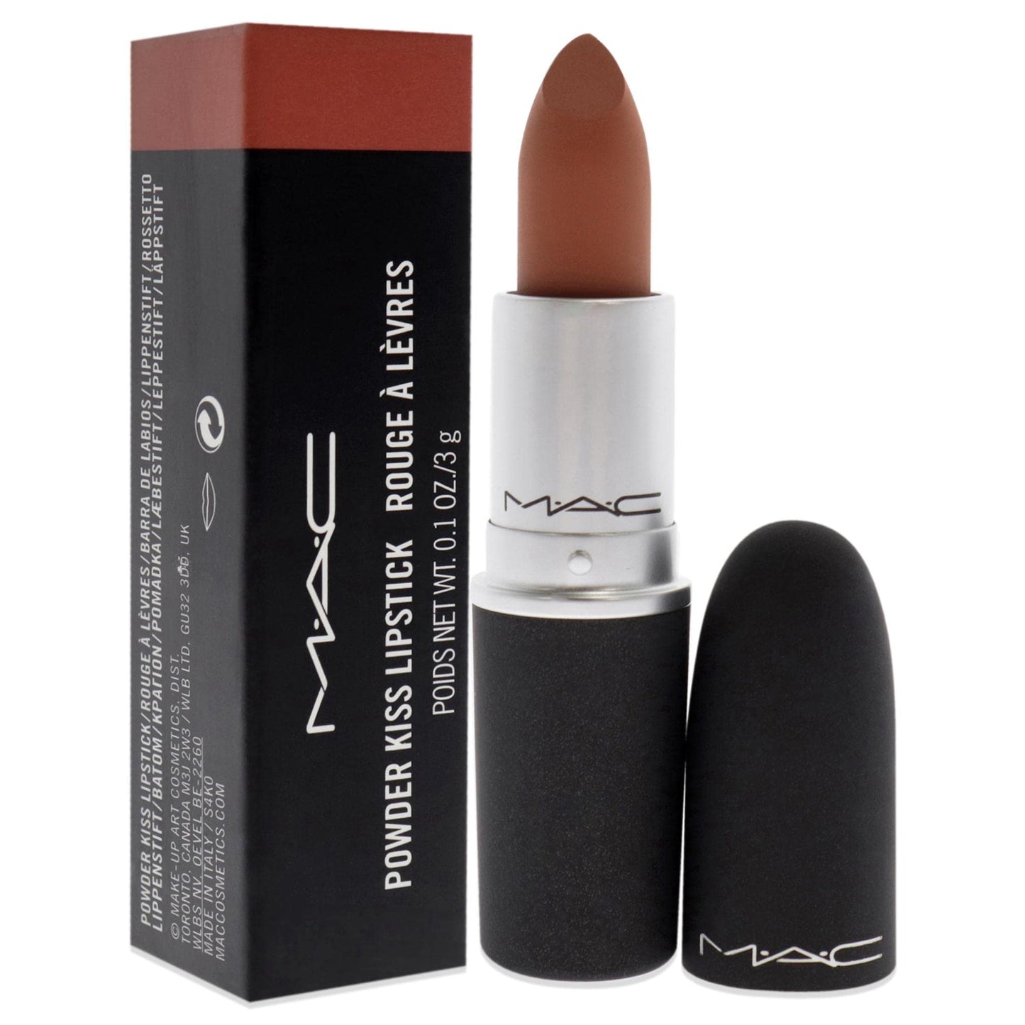 MAC Powder Kiss Lipstick - 312 Impulsive Lipstick Women 0.1 oz