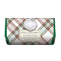 Michel Design Works Large Bath Soap Bar, Vintage Plaid