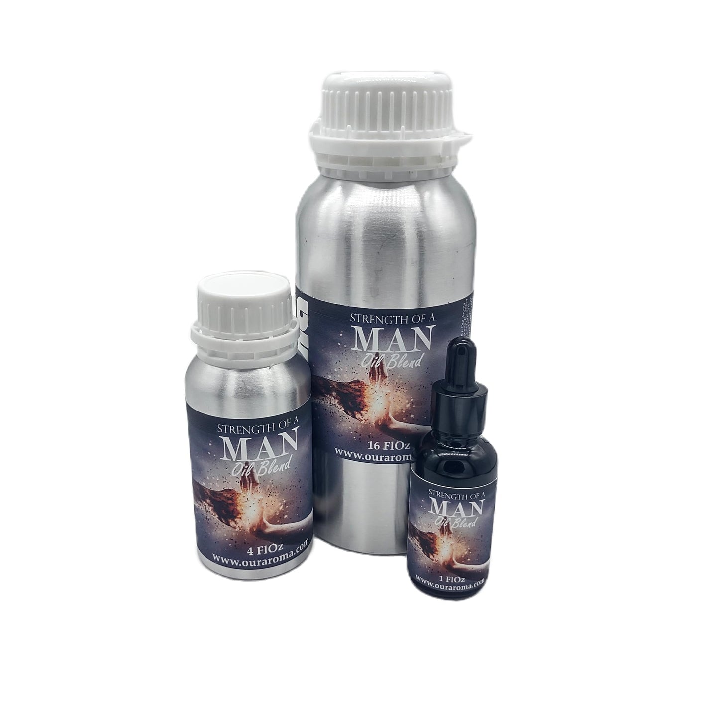 Our Aroma Scent of a Man Lujo Collection Scent Blend Oil - Fresh and Woodsy Scent - Men's Cologne Scent (4 FlOz) Beauty & Personal Care Our Aroma