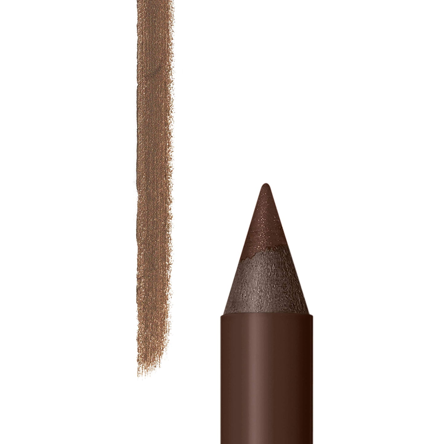 Almay Gel Eyeliner, Waterproof, Fade-Proof Eye Makeup, Easy-to-Sharpen Liner Pencil, Stocking Stuffer for Women, 140 Deep Chestnut, 0.045 oz