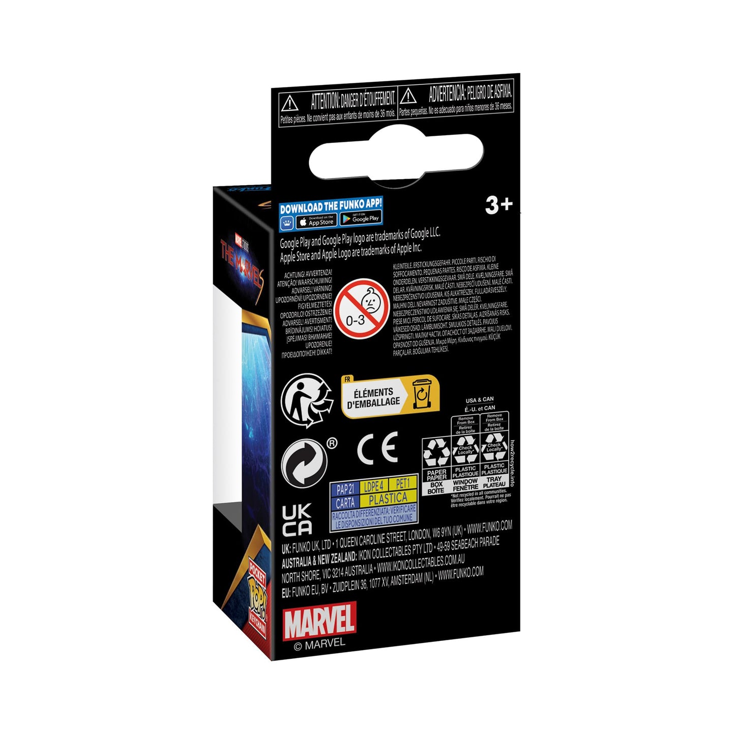 Funko POP! Keychain: The Marvels - Photon Novelty Keyring - Collectable Mini Figure - Stocking Filler - Gift Idea - Official Merchandise - Movies…