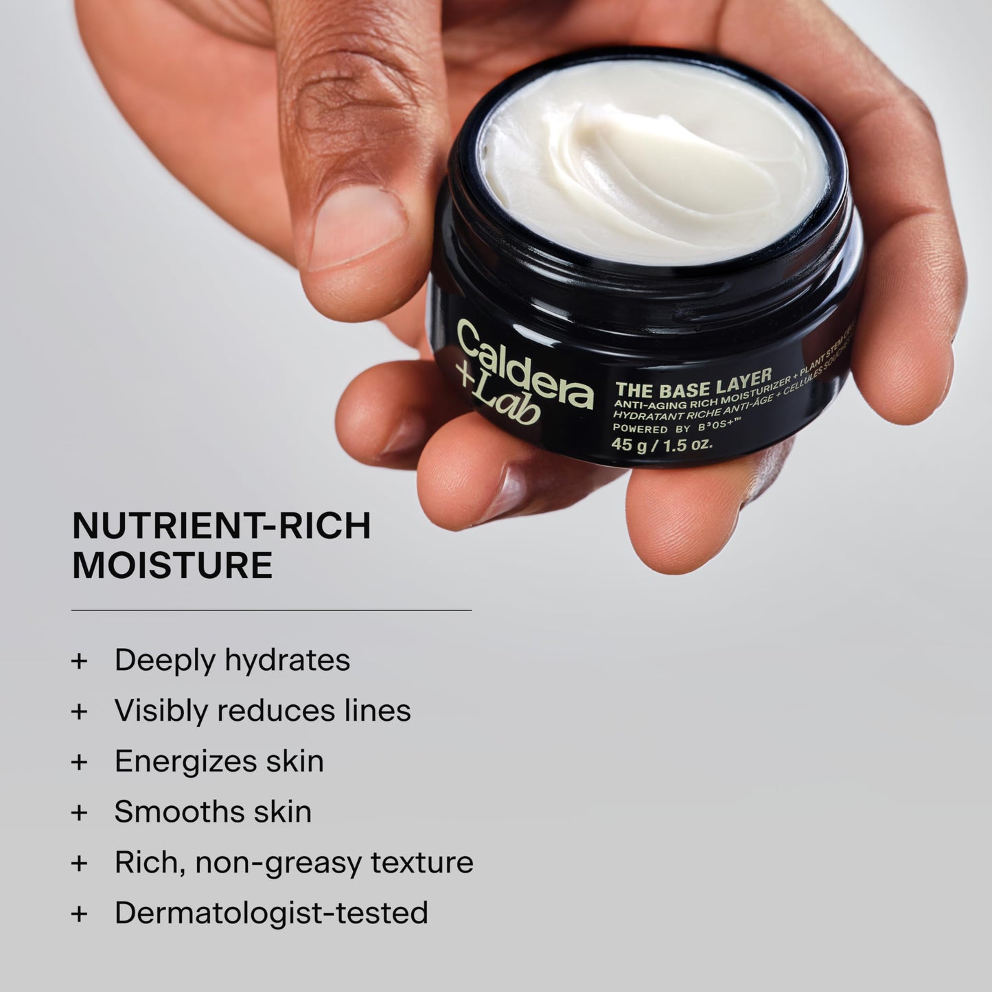 Caldera + Lab The Base Layer | Men's Facial Cream Moisturizer, 1.5 Oz Beauty and Personal Care Caldera + Lab