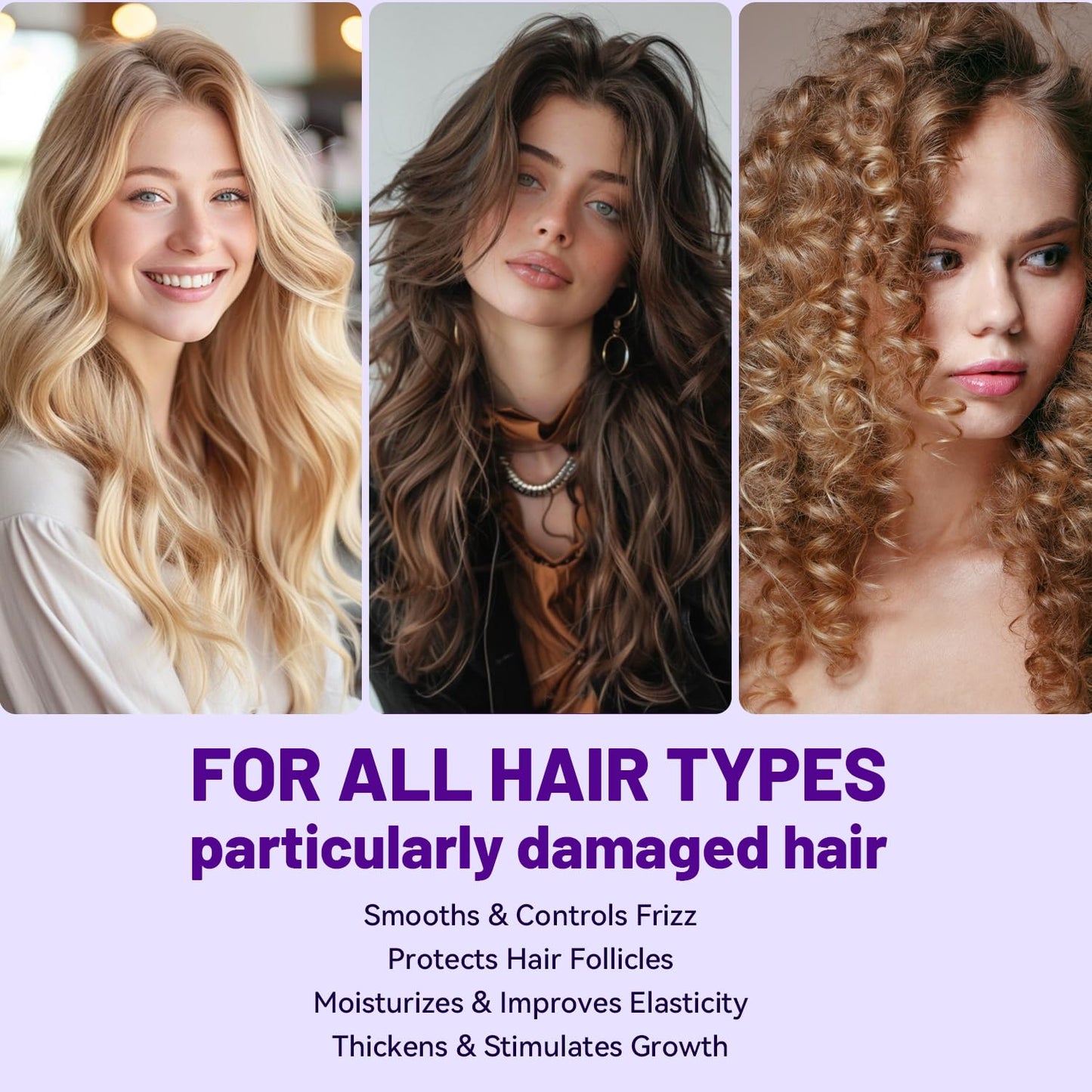 Herbalosophy Biotin & Collagen Shampoo & Conditioner Set, Hair Growth Thickening, Repair Dry, Damaged Hair Set, Infused with Vitamin B7 & Argan Oil
