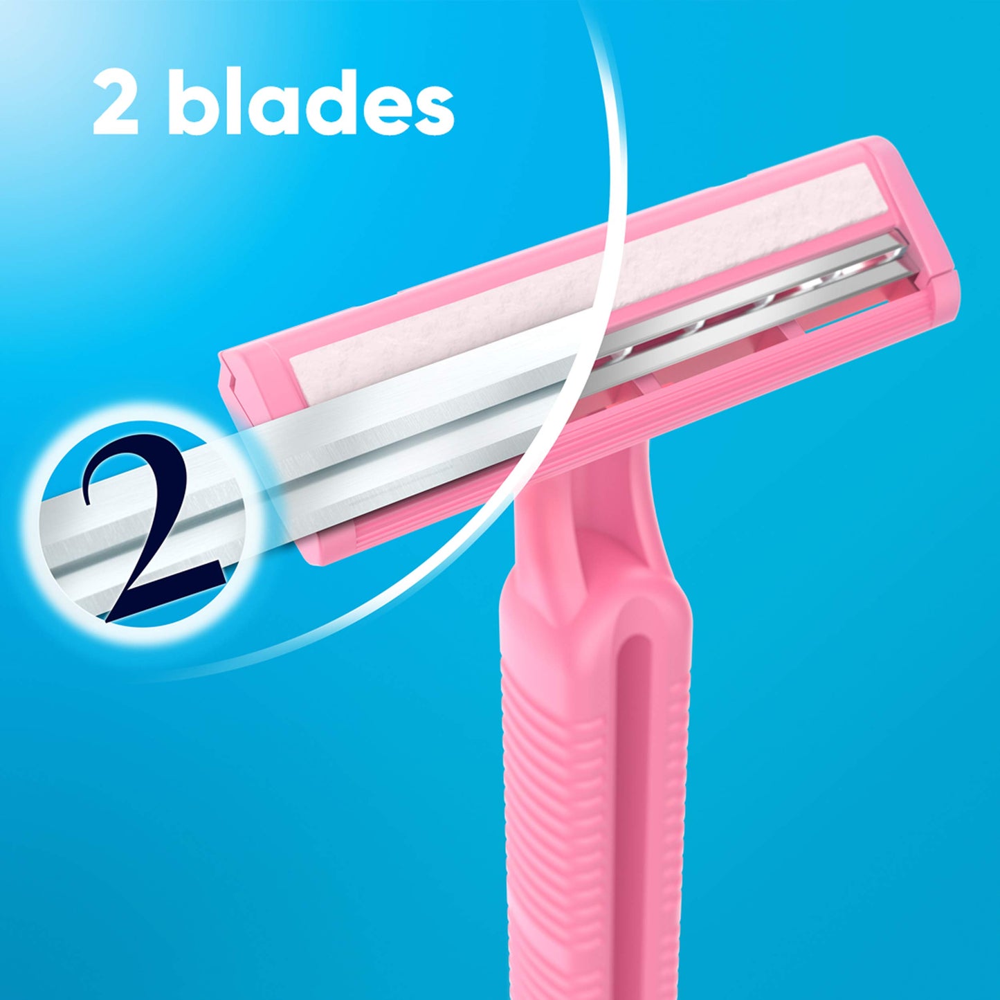 Gillette Venus Daisy Classic Disposable Razors for Women, 18 Count, Hair Removal for Women Beauty and Personal Care Gillette