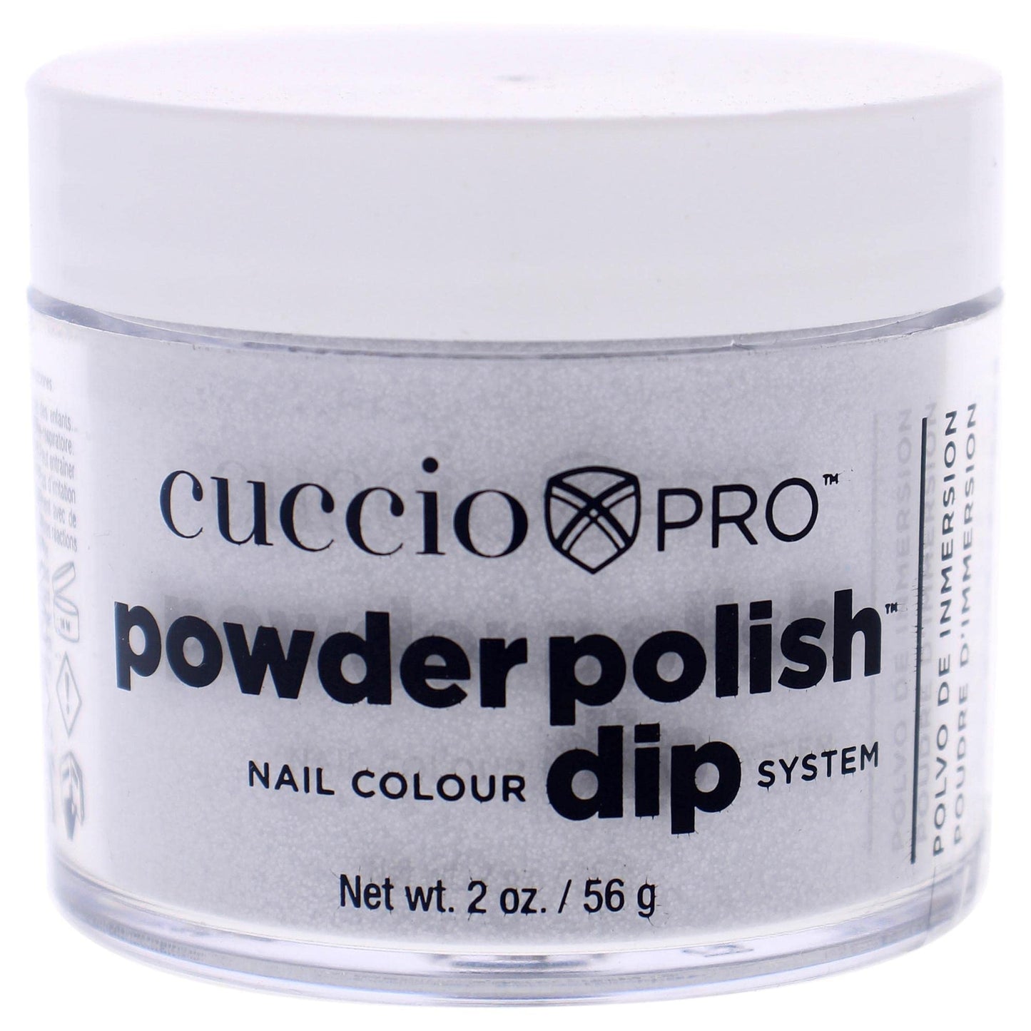 Cuccio Pro Powder Polish Dip - Silver Glitter - Nail Lacquer for Manicures & Pedicures, Easy & Fast Application/Removal - No LED/UV Light Needed Beauty & Personal Care Cuccio