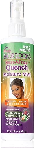 Luster's Pink Short Looks Sassafrazz Styling Spray 8 oz (Pack of 5)