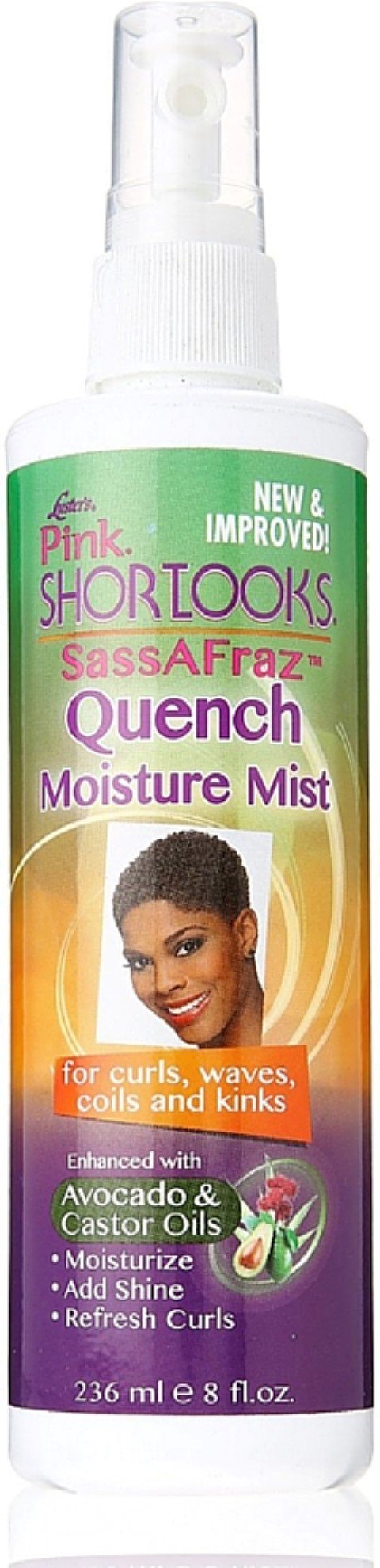 Luster's Pink Short Looks Sassafrazz Styling Spray 8 oz (Pack of 5)