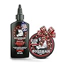 Bossman Beard Oil Jelly and Relaxing Beard Balm Combo - Hammer Scent