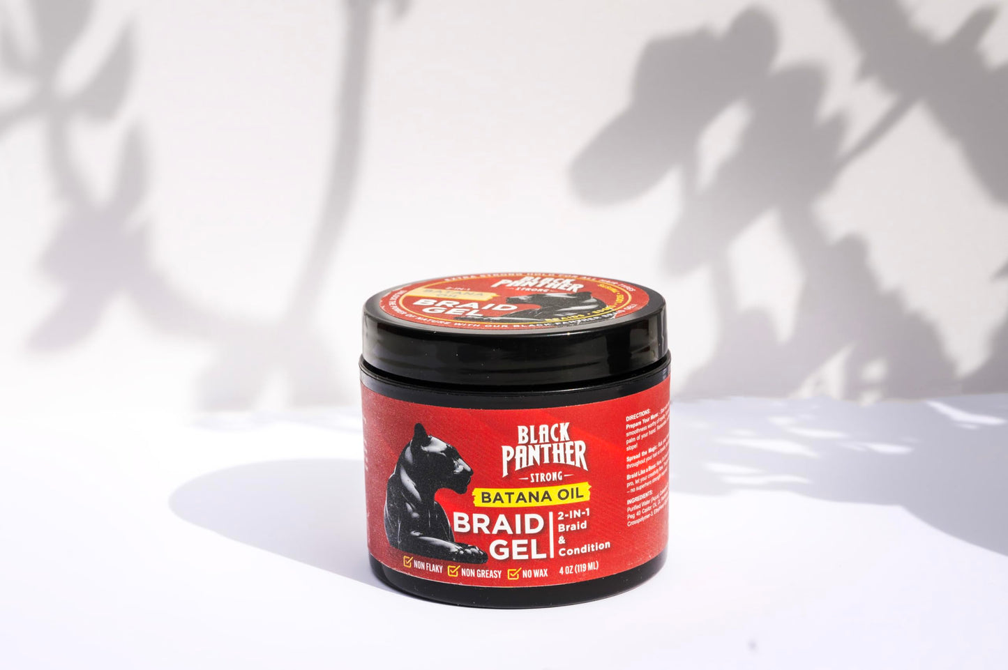 BLACK PANTHER STRONG DIAMOND EDGES Strong Edge Control With Batana Oil For 4c Natural And Relaxed Hair Non Flaky, No White Cast, Healthy Edges 4 oz Beauty & Personal Care BLACK PANTHER STRONG DIAMOND EDGES
