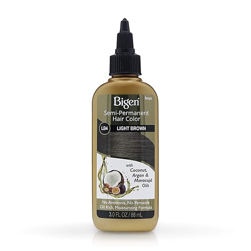 Bigen Semi-Permanent Haircolor #Lb4 Light Brown 3 Ounce (88ml) (2 Pack)