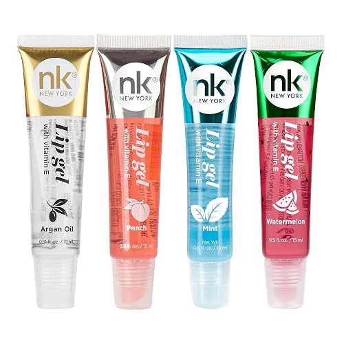 NICKA K NEW YORK Lip Gel, Hydrating, Lightweight, Glides on Effortlessly, Non Sticky Finish Lip Gel Colors