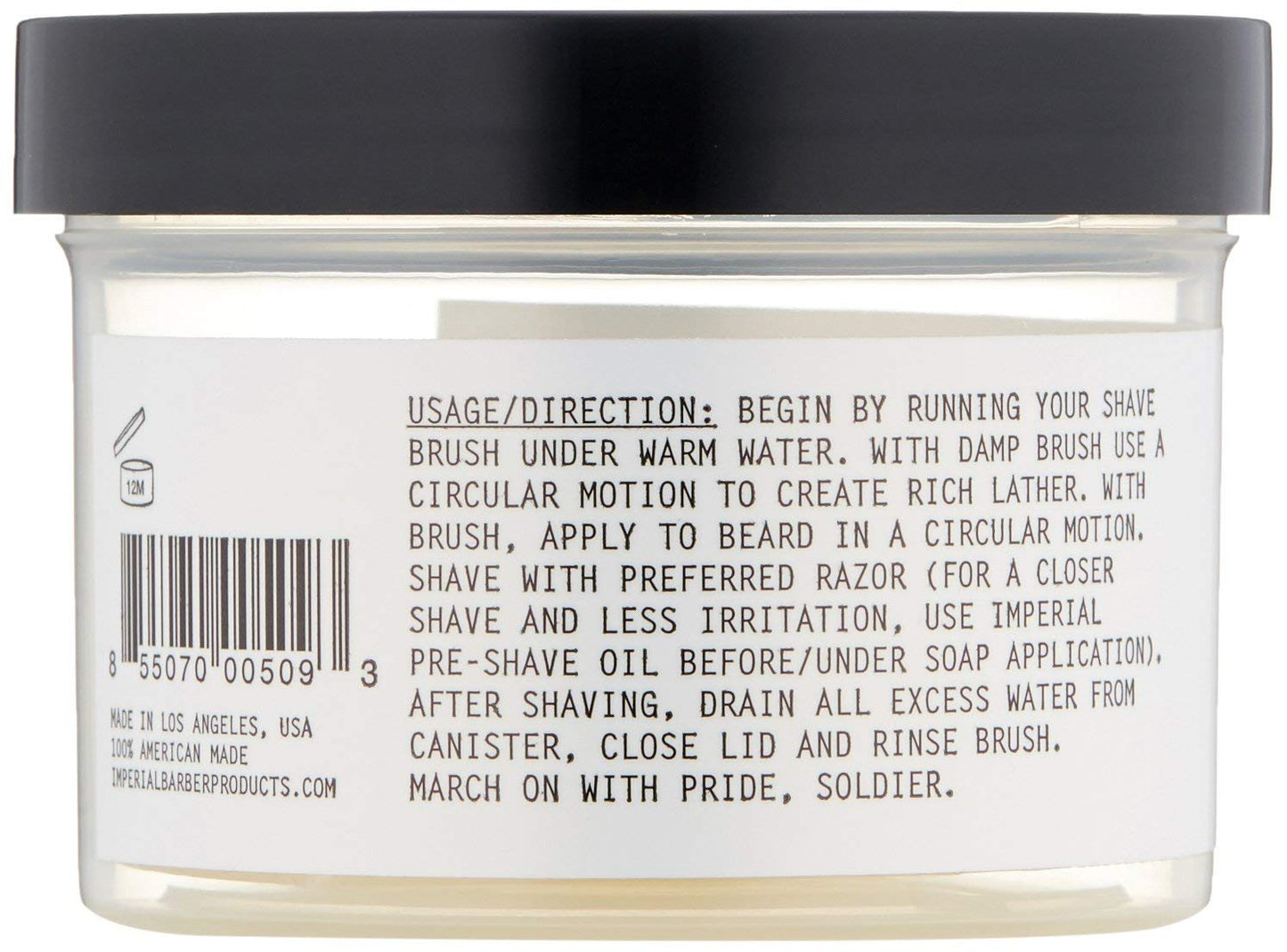 Imperial Barber Field Shave Soap Canister, 6.2 oz. Beauty and Personal Care Imperial Barber Grade Products