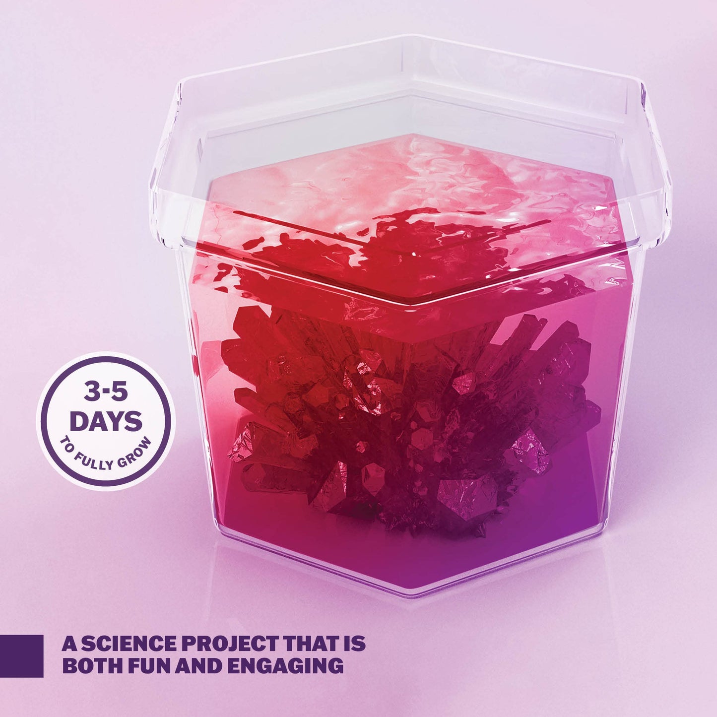 Dan&Darci Crystal Growing Kit for Kids – Fun Science Experiment Gift for Boys & Girls Ages 8–14, Cool Arts & Crafts STEM Project Toy