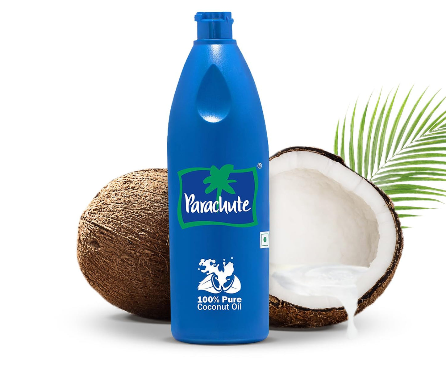 Parachute 100% Pure and Natural Unrefined Coconut Oil | No Chemicals & Added Preservatives | 18.8 fl oz