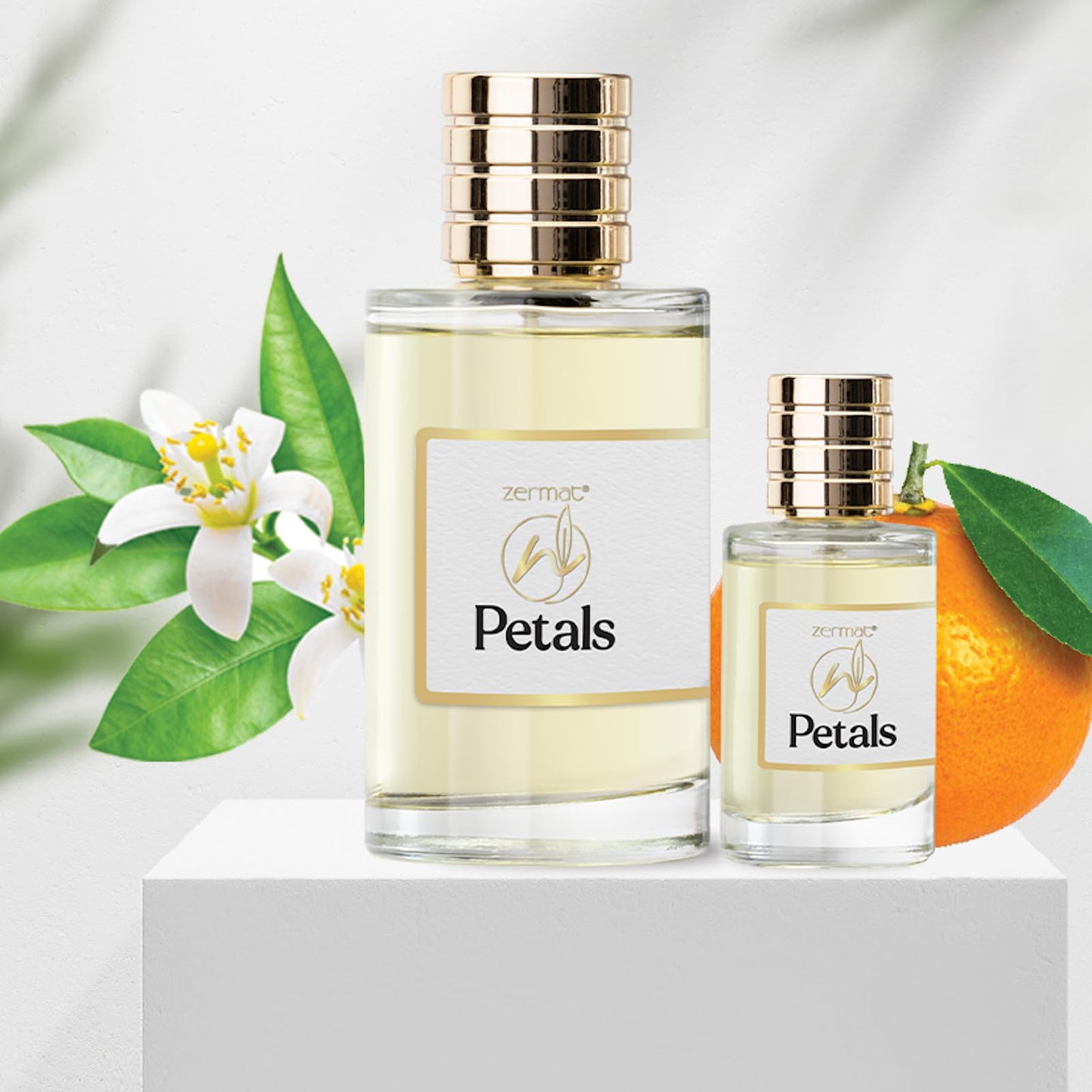 Zermat Petals Fragrance Gift Set for Women - Floral-Fruity Scent - 3.55 Fl. Oz Bottle + Bonus 0.85 Fl. Oz Miniature
