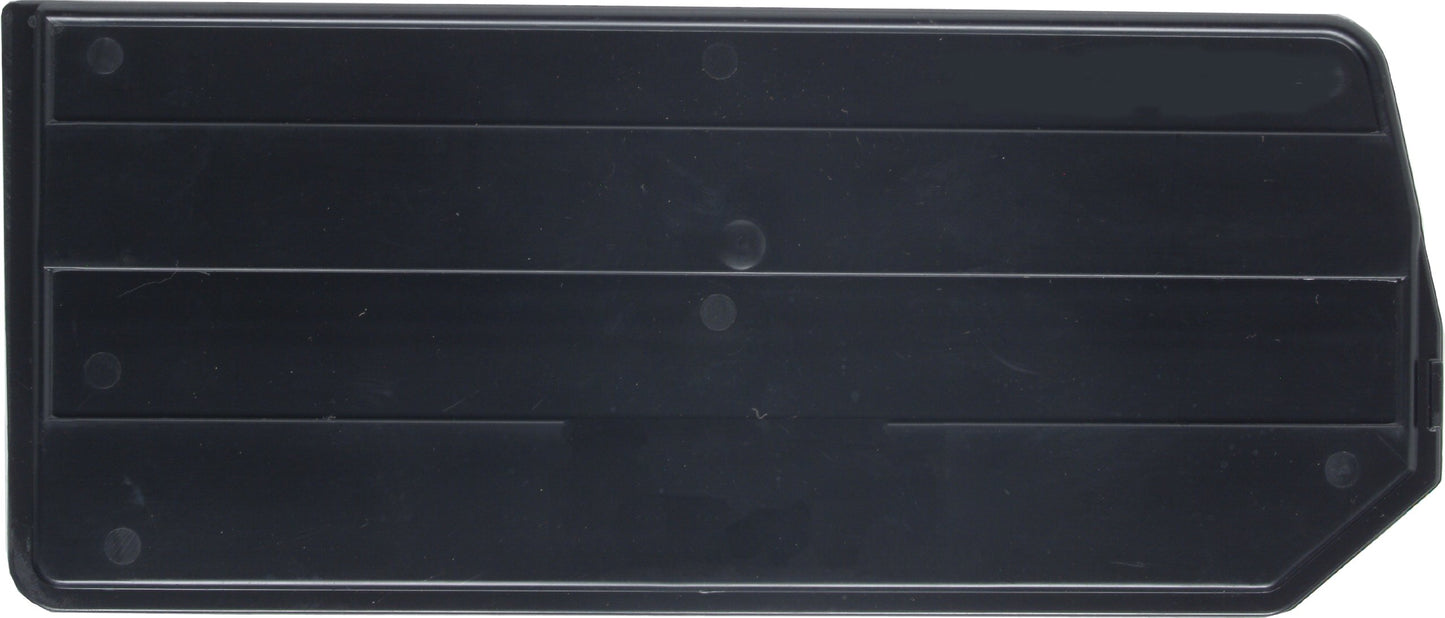 Quantum DUS239 Plastic Divider for QUS239, 10-Inch by 6-Inch, Black, Case of 6
