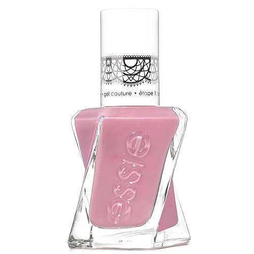 essie Maybelline Gel Couture Longlasting High Shine No UV Lamp Required Nail Polish Mauve Purple Colour, Shade 506 Bodice Goddess 13.5 ml