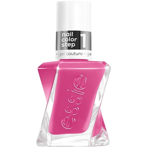 essie Gel Couture Nail Polish, Long Lasting Pink Nail Polish, Vegan, Fuel Your Life, 0.46 fl oz Beauty & Personal Care essie