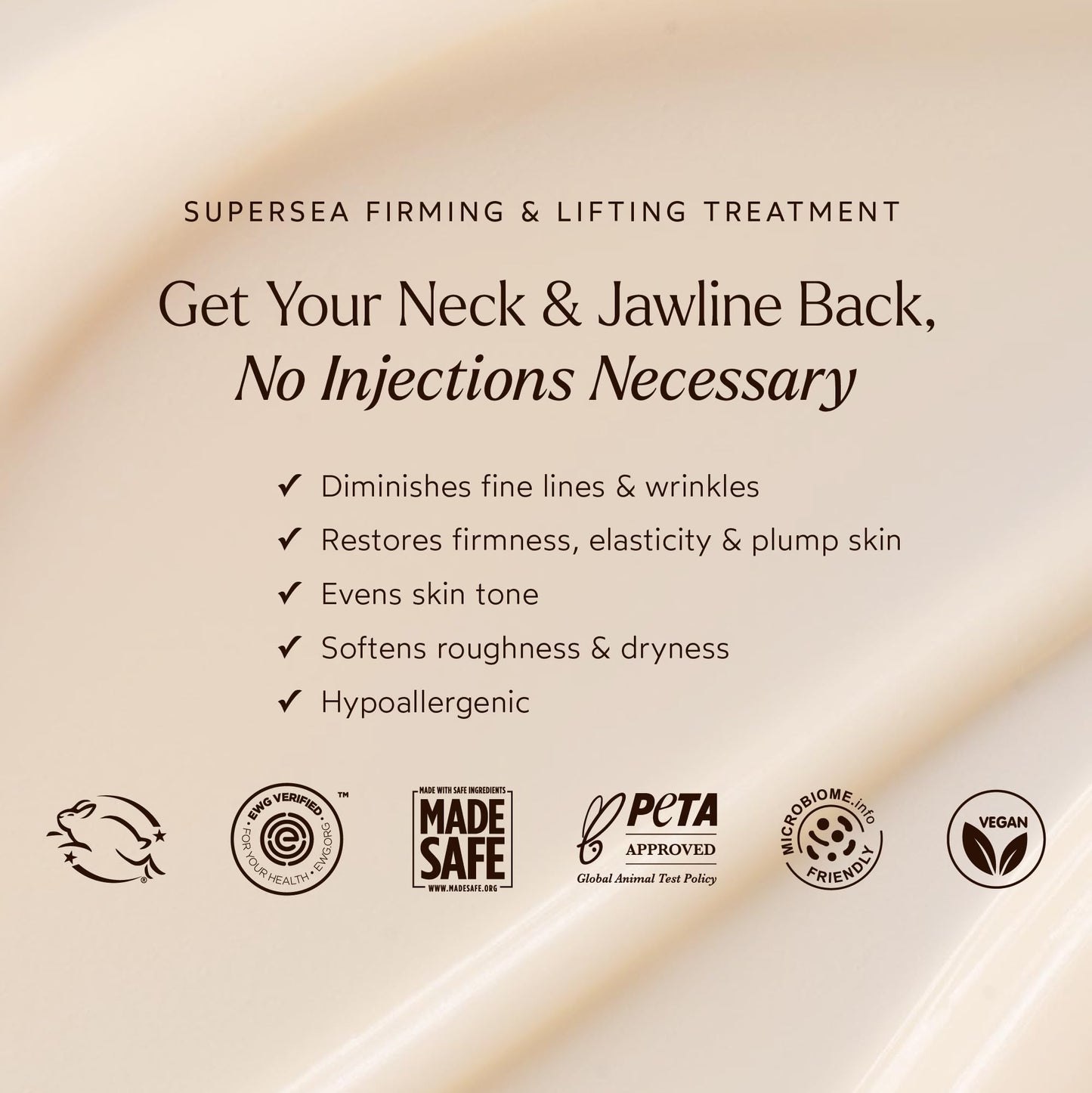 True Botanicals SuperSEA Firming & Lifting Treatment | Visibly Lifts, Tightens, Sculpts & Firms Skin | Potent Seaweeds & Sea Minerals | Dermatologist