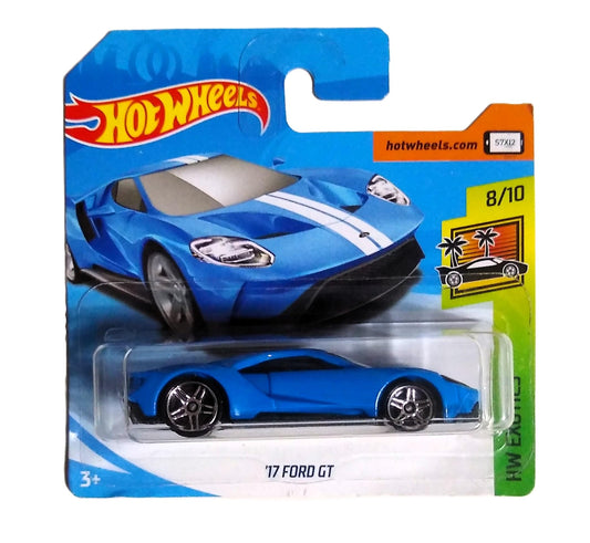 Hot Wheels 2018 50th Anniversary HW Exotics '17 Ford GT 99/365, Blue