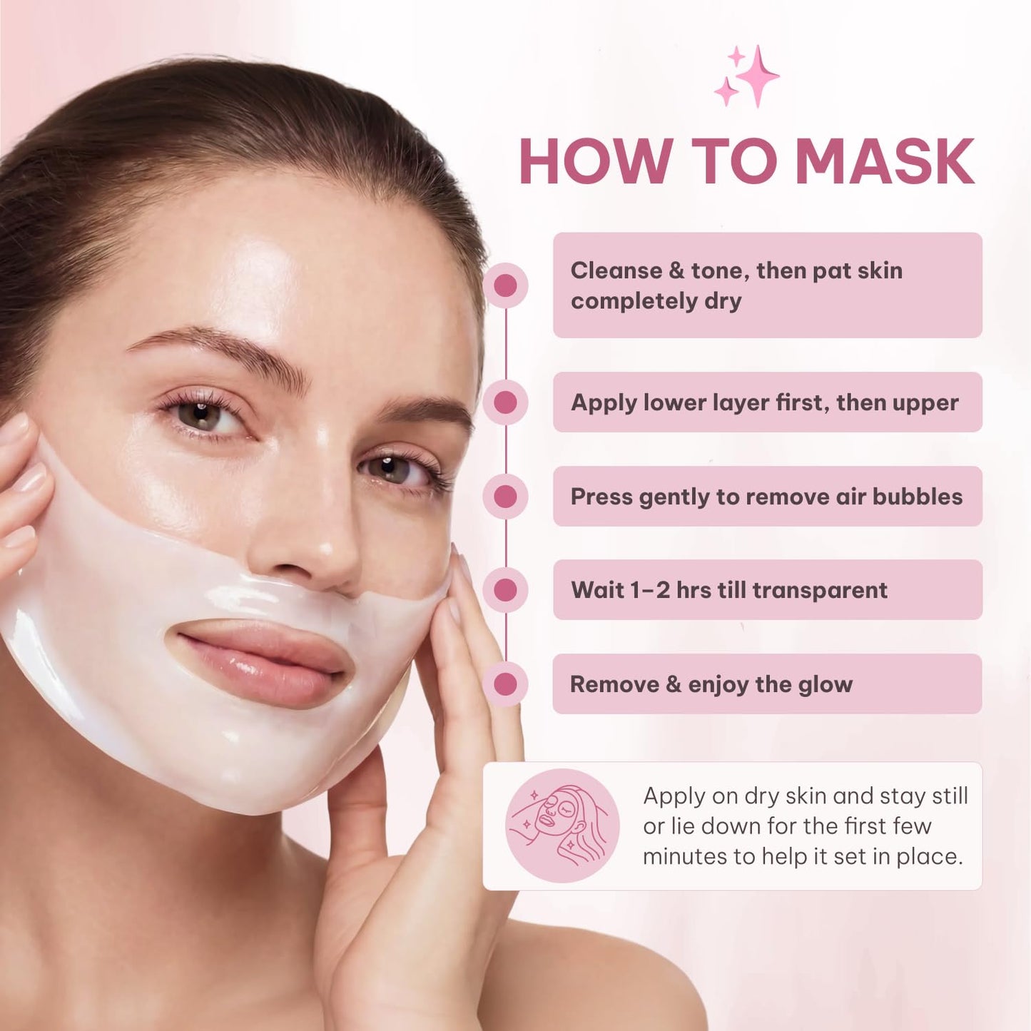Quasi Bio-Collagen Face Mask Overnight - Hydrating Korean Sheet Mask - Niacinamide & Low Molecular Collagen - Firming & Smoothing Skincare for All Beauty and Personal Care Quasi