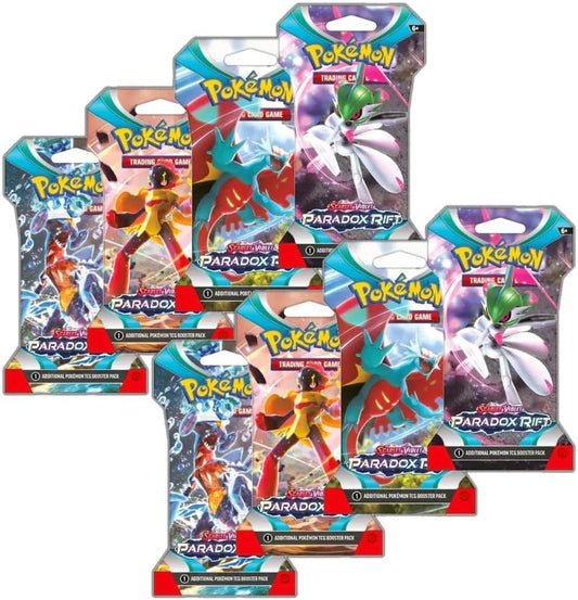 Pokemon Scarlet & Violet-Paradox Rift (8) Sleeved Boosters