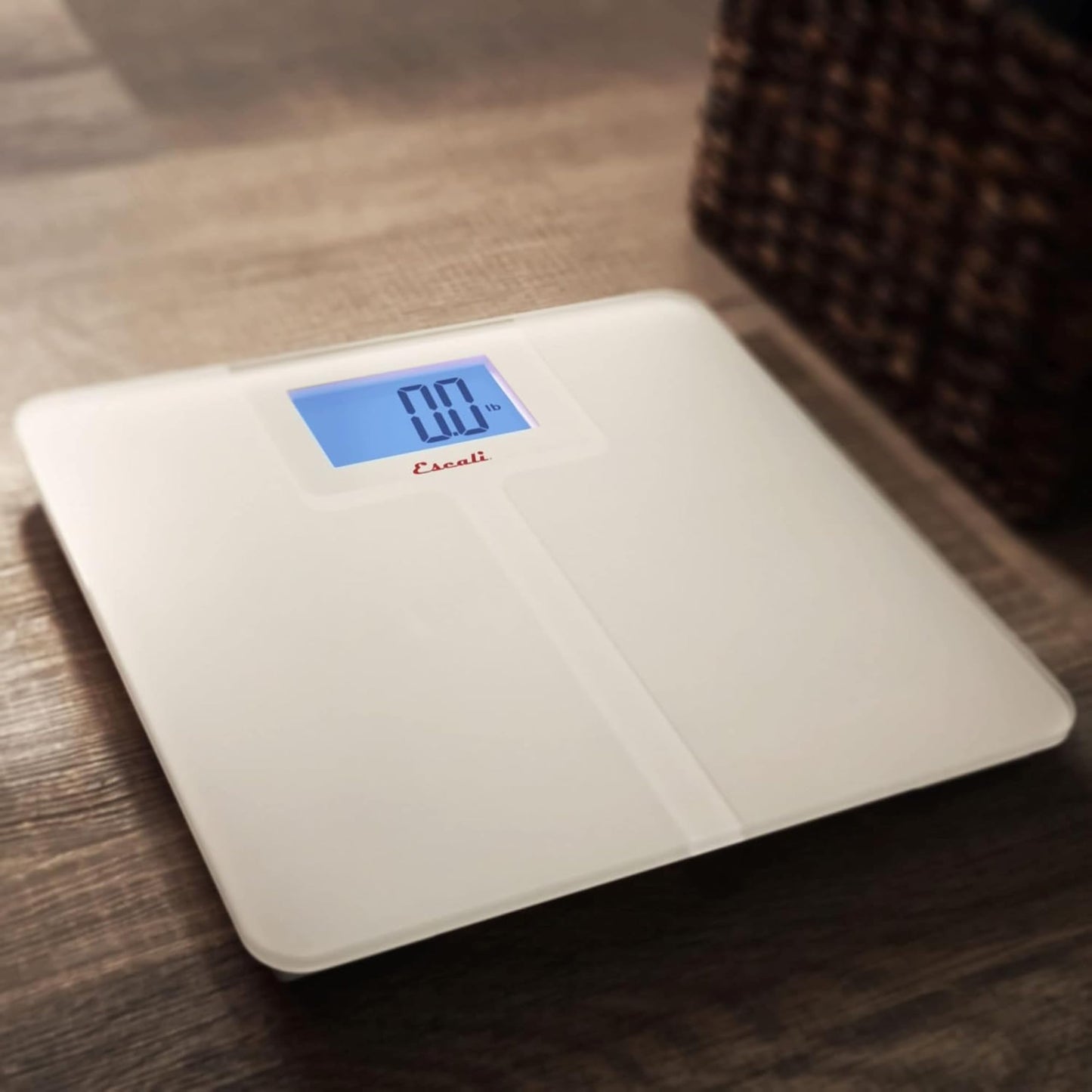 Escali High Capacity Anti-Slip Digital Bathroom Scale for Body Weight with Extra-High 562-lb Capacity, Batteries Included