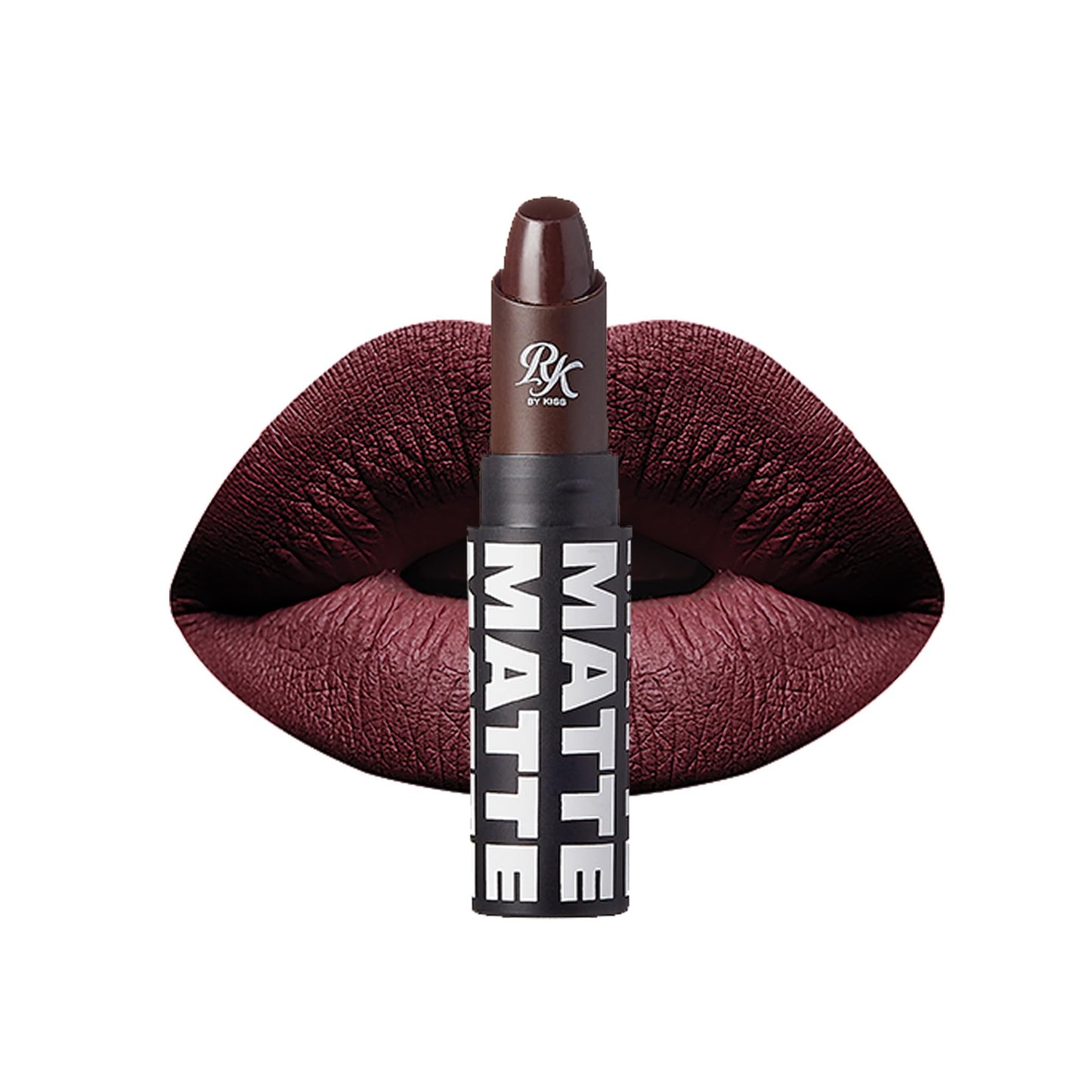 Ruby Kisses Limited Edition Bold Makeup Kit - 3 Mattest Matte Lipsticks, Glitter Gem Palette, Waterproof Eyeliner, Auto Lip Liner & Holographic Pouch