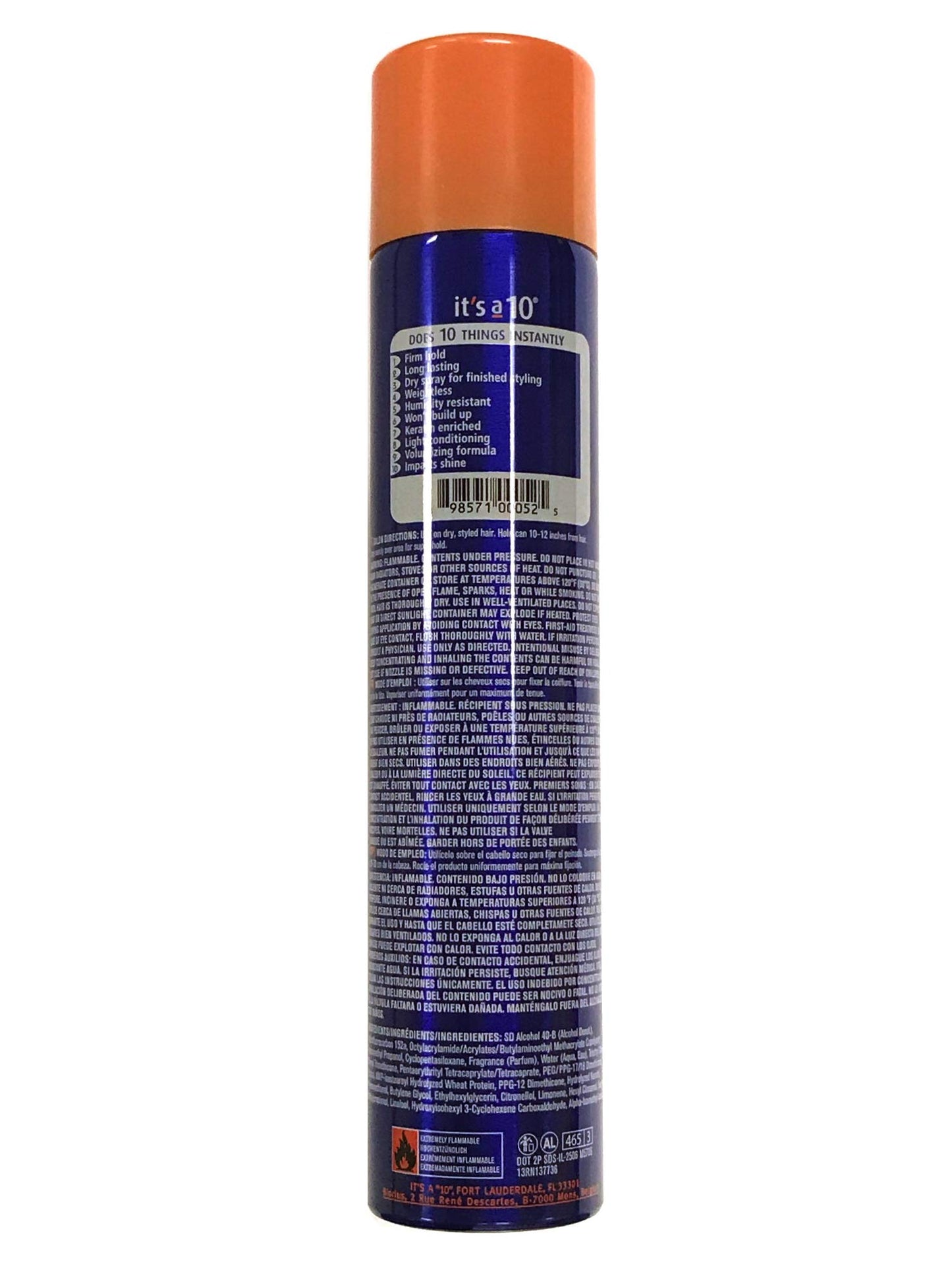 It's A 10 Miracle Super Hold Finishing Spray Plus Keratin 10 Oz