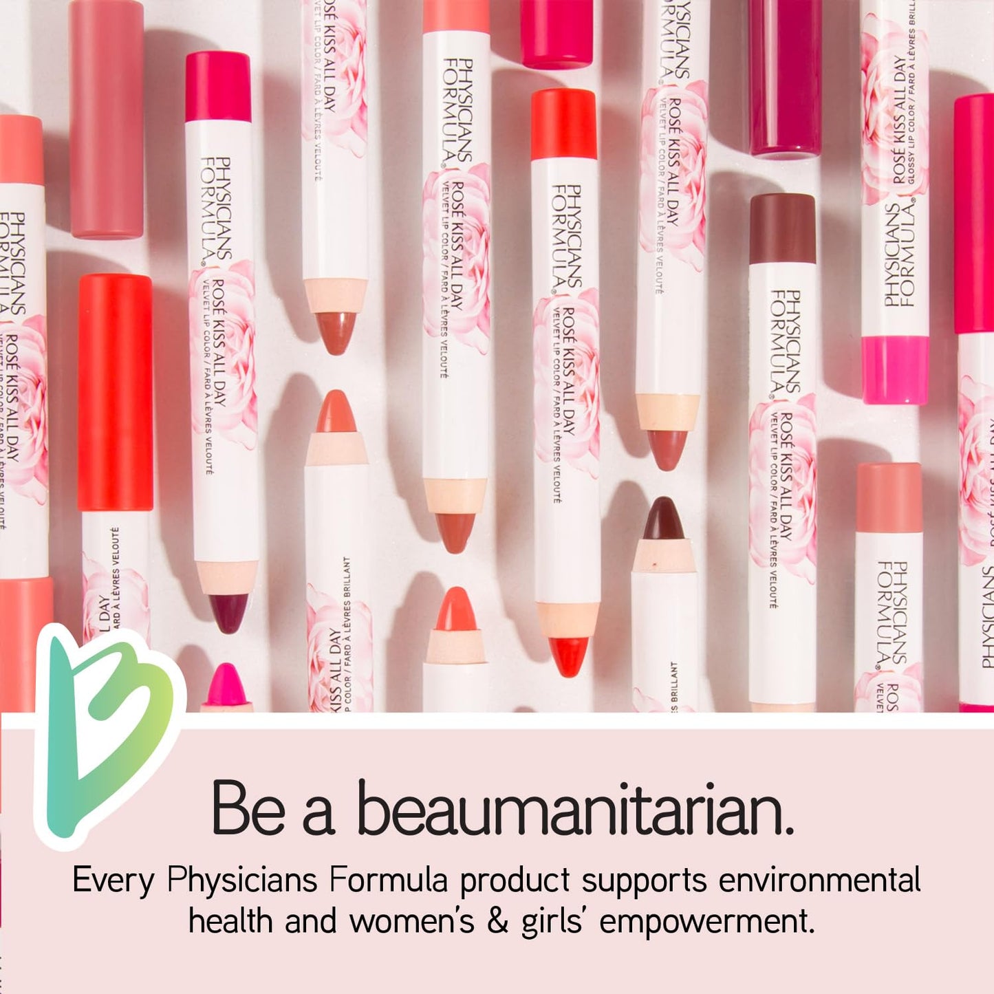 Physicians Formula Rosé Kiss All Day Velvet Lipstick LIp Color Makeup, Red I Do | Dermatologist Tested, Clinicially Tested