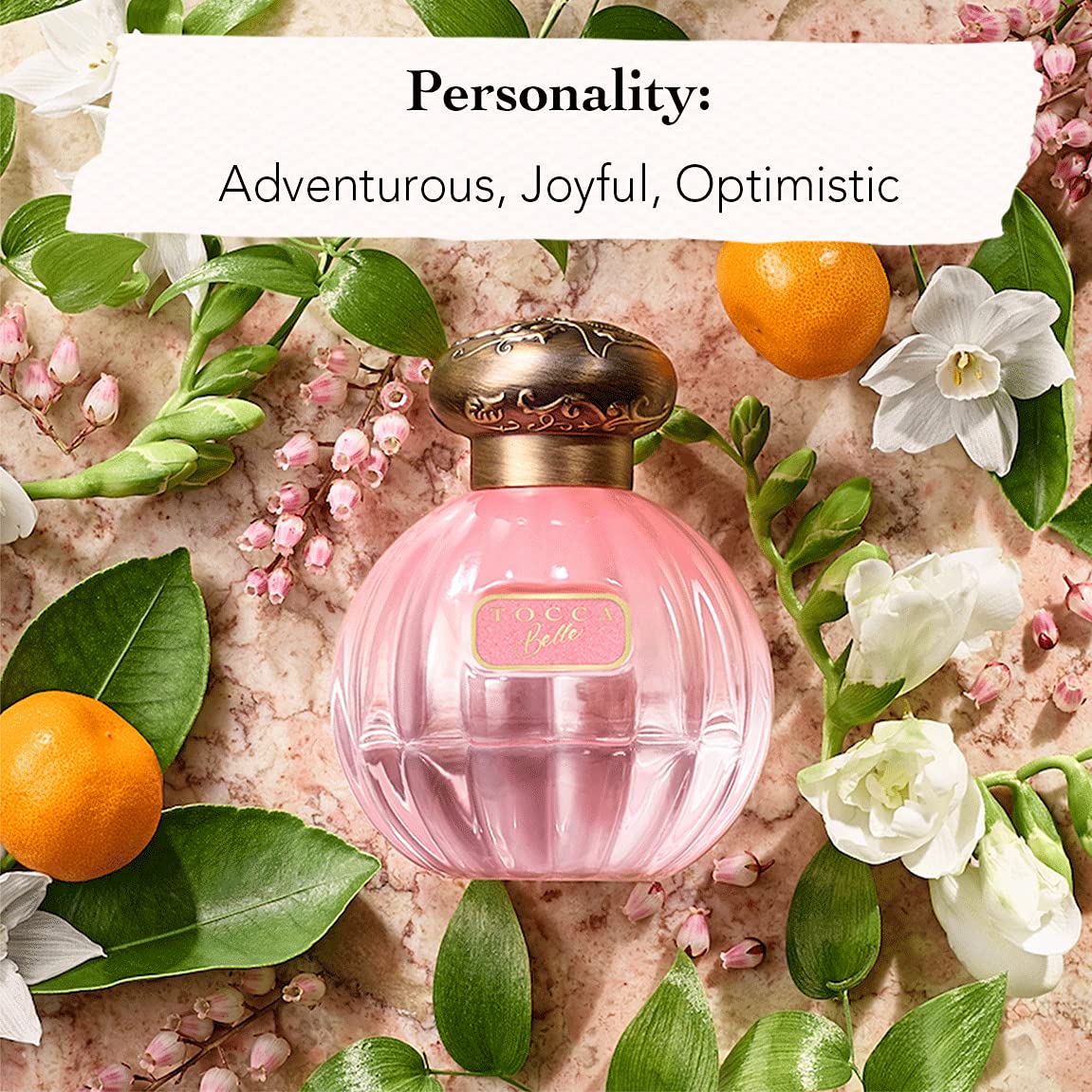 Tocca Belle Women's Perfume, 1.7oz (50 ml) - Fresh Floral, Italian Bergamot, Petit Grain and White Freesia