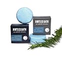 BOOTLEG BATH Growth Formula Shampoo and Conditioner Bar Set with Biotin and Rosemary Essential Oil, Vegan, Sulfate-Free, Phthalate-Free, Paraben-Free