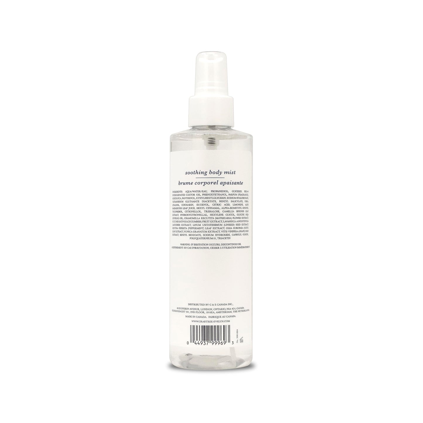 Crabtree & Evelyn Nantucket Briar Soothing Body Mist 8.1 oz