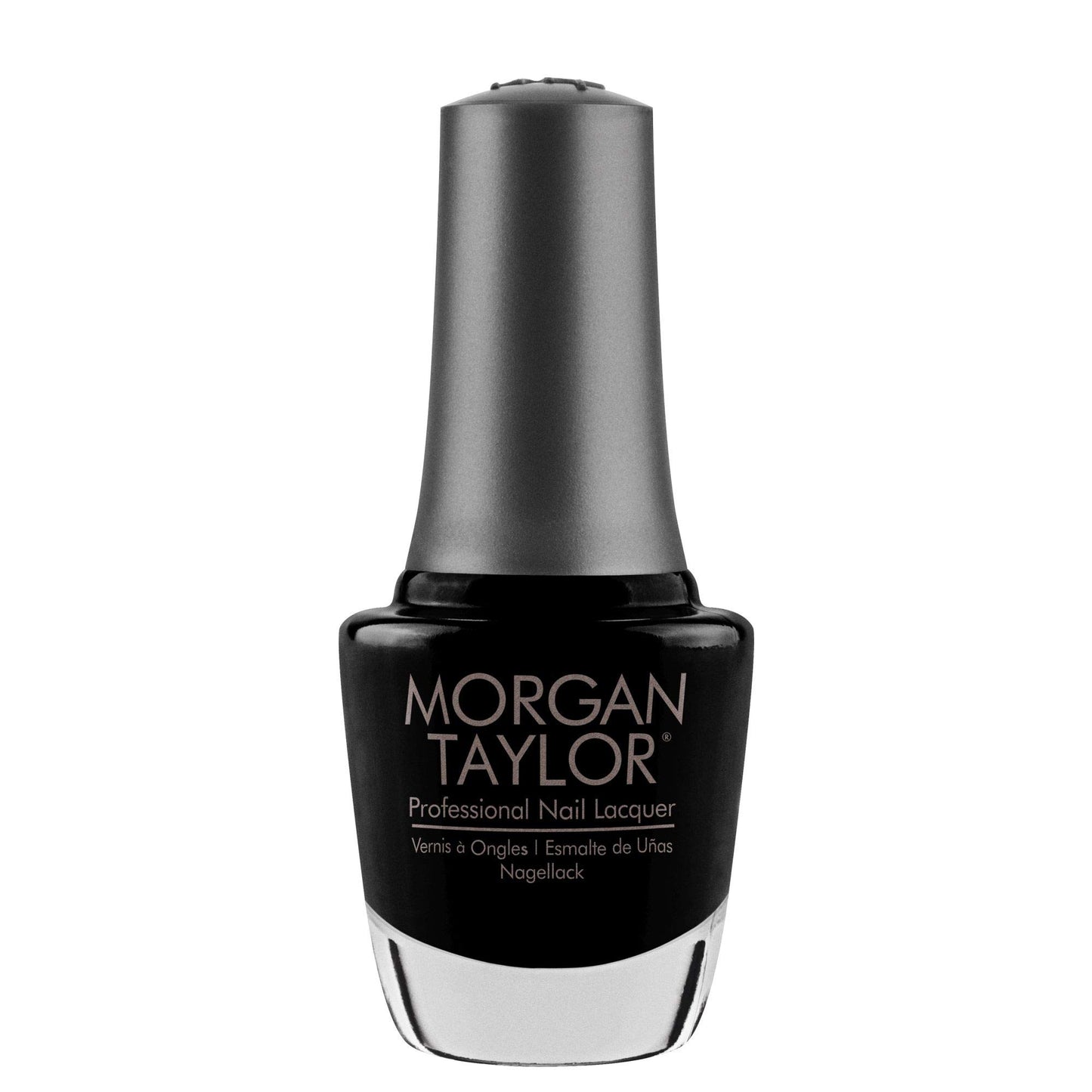 Morgan Taylor Nail Lacquer (Black Shadow) Black Professional Lacquer, Vibrant, Chip-Resistant, Fast-Drying, Long-Lasting, High-Shine, Perfect Beauty & Personal Care Morgan Taylor