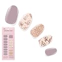 Dashing Diva Gloss Nail Strips - Lavender Dreams - UV Free, Chip Resistant, Long Lasting Gel Stickers - Contains 32 Wraps, 1 Prep Pad, 1 File Beauty & Personal Care Dashing Diva