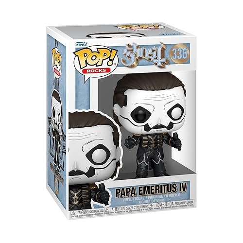 Funko POP! Rocks: Ghost - Papa Emeritus IV - Ghost Band - Collectable Vinyl Figure - Gift Idea - Official Merchandise - for Kids & Adults - Music…