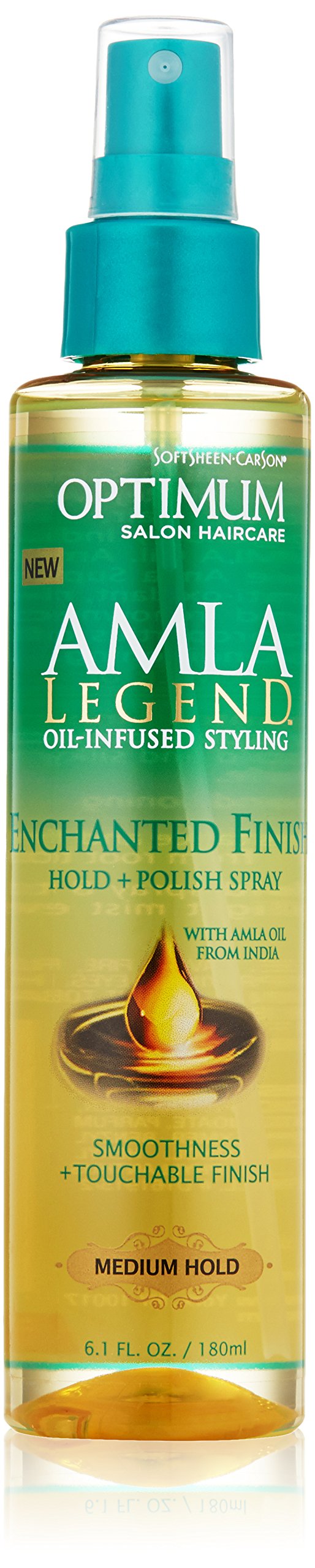 Optimum Care Amla Legend Enchanted Hold Finish and Polisher Spray, 6.1 Fluid Ounce