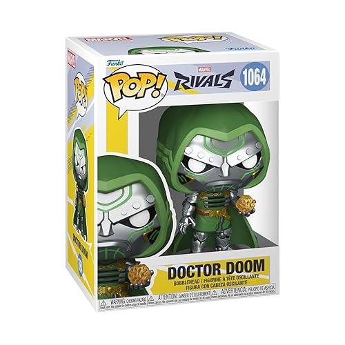Funko Pop! Games: Marvel Rivals - Doctor Doom - Marvel - Collectable Vinyl Figure - Gift Idea - Official Merchandise - Toys for Kids & Adults…