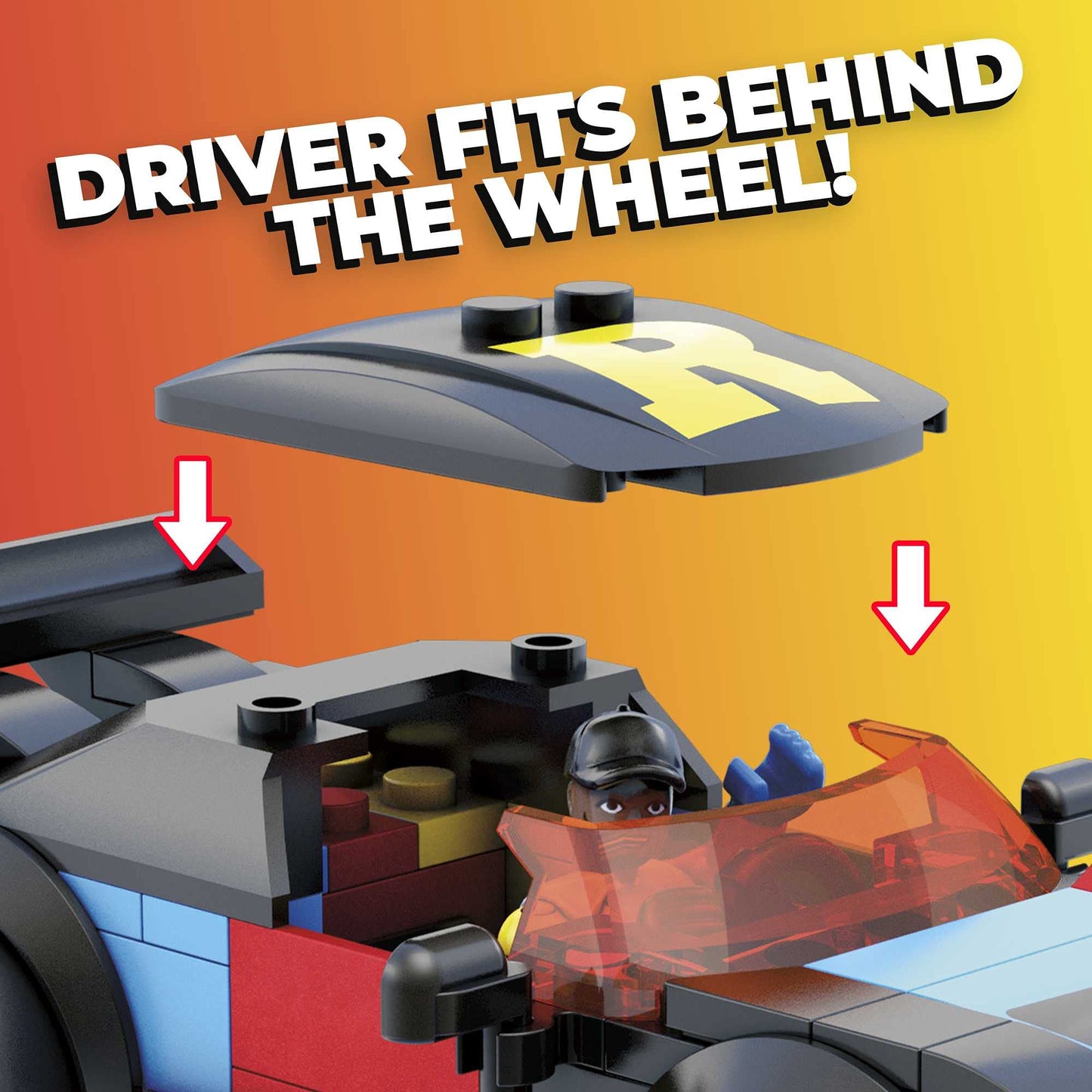 Hot Wheels Mega Construx Amazoom Construction Set, Building Toys for Kids