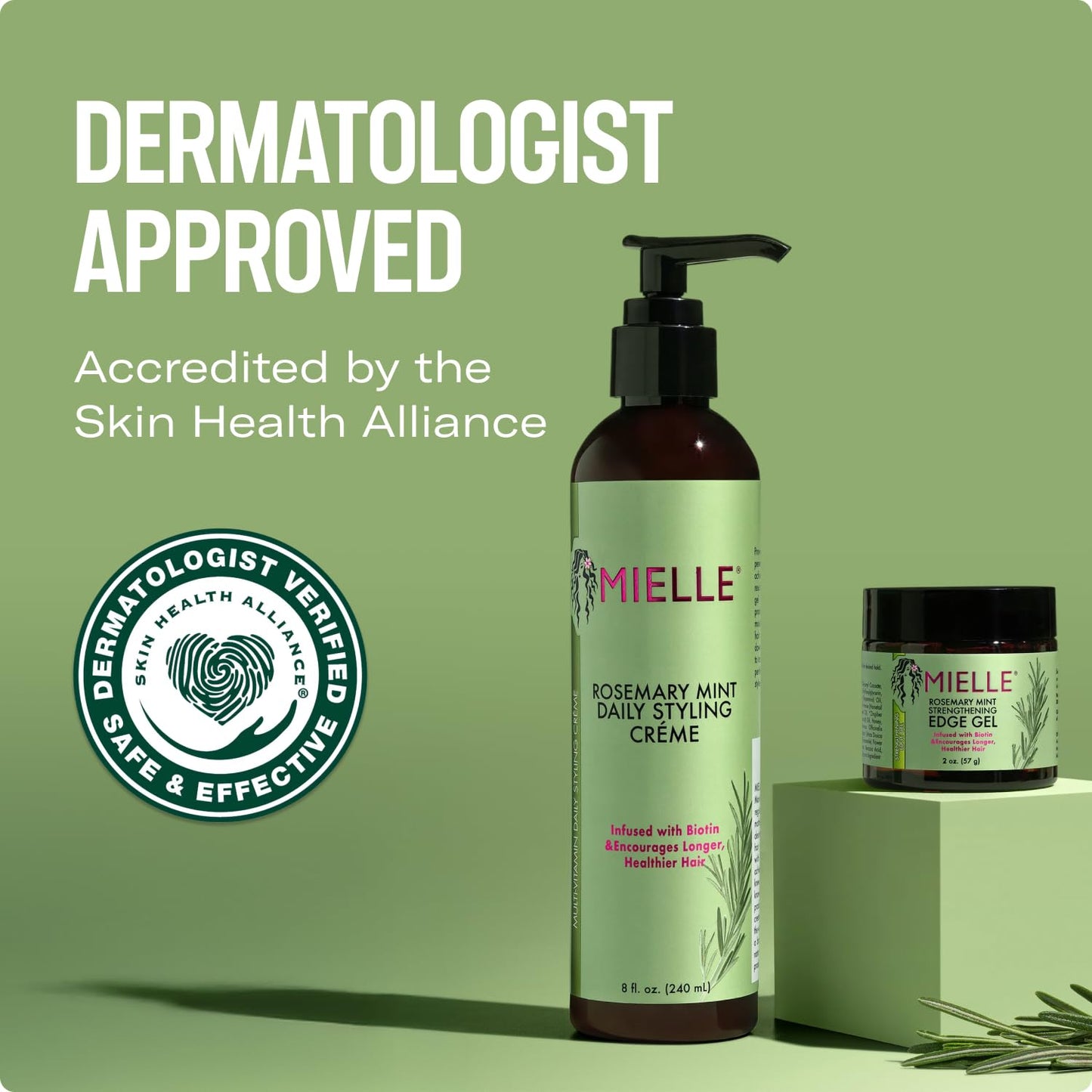 Mielle Organics Rosemary Mint Styling Cream (8oz)