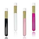 4 Pcs Lash Shampoo Brushes, Peel Off Blackhead Remover Tool, Nose Pore Deep Cleaning, Facial Cleansing, Eyelash Extensions Blackhead Washing Brush