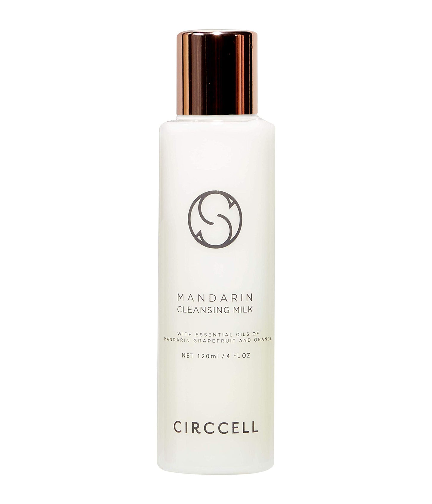 CIRCCELL Mandarin Cleansing Milk - Hydrating & Brightening Face Cleanser with Fruit Extracts -Anti-Aging Facial Cleanser - Rich, Creamy Cleansing Milk