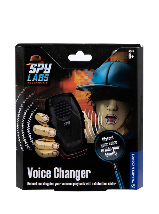 Thames & Kosmos Spy Labs Voice Changer – Voice Distorting Device with Multiple Ranges, Fun Detective Gadget for Young Investigators
