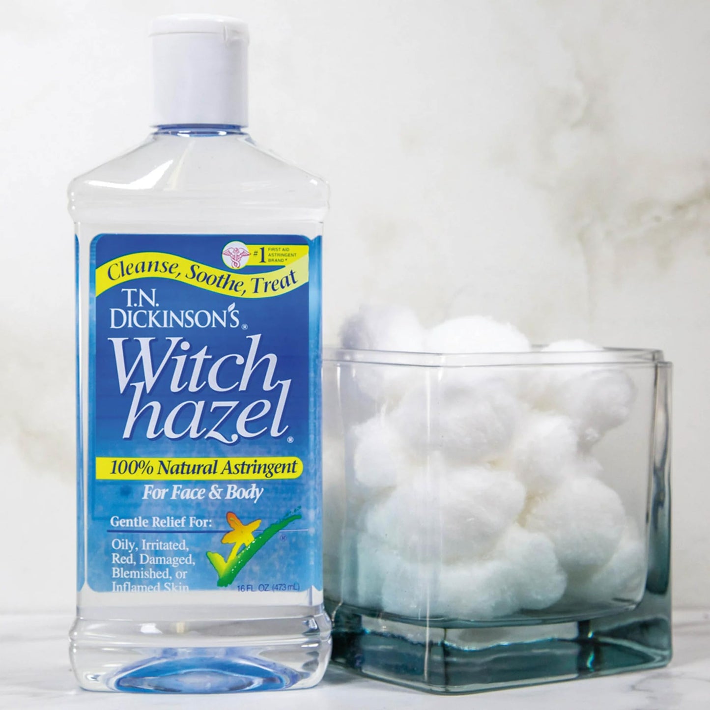 TN Dickinson's Witch Hazel Natural Astringent, 16 oz by T.N. Dickinson