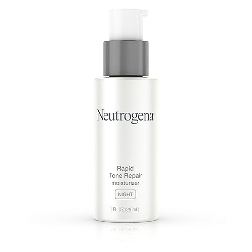 Neutrogena Rapid Tone Repair Night Cream with Retinol, Vitamin C and Hyaluronic Acid - Anti Wrinkle Face and Neck Moisturizer - Vitamin C, Retinol
