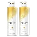 Olay Body Wash with Vitamin C & B3, Nourishing & Revitalizing, 17.9 FL.OZ (530 ml) - Pack of 2
