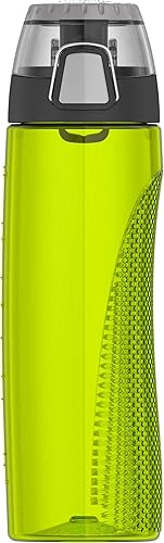 Thermos 24 Ounce Tritan Hydration Bottle with Meter, Lime (HP4104LG6)