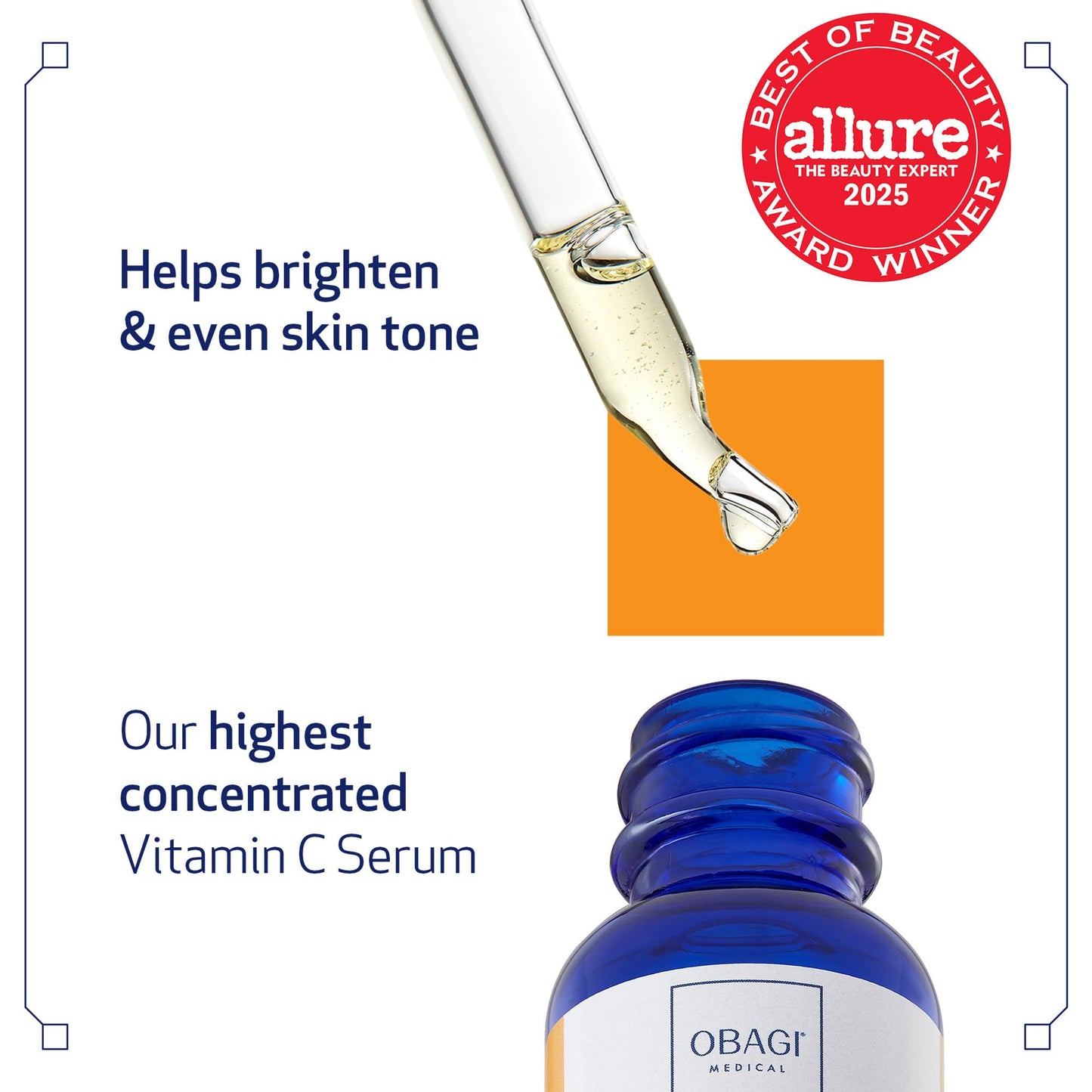 Obagi Professional-C 20% Vitamin C Serum - Helps Brighten Skin Tone and Minimize the Appearance of Fine Lines & Wrinkles - 0.42 oz Beauty & Personal Care Obagi Medical